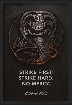Póster Cobra Kai - Metal