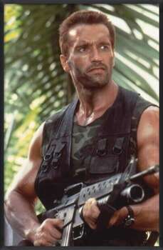 Póster Predator Directed By John Mctiernan, 1987