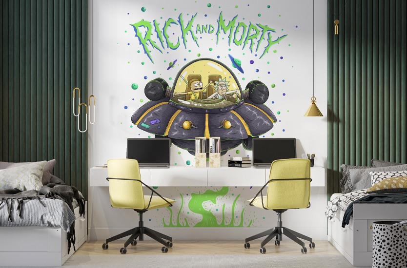 Poster, quadro Rick and Morty - The Duo | Regalos, merch | Posters