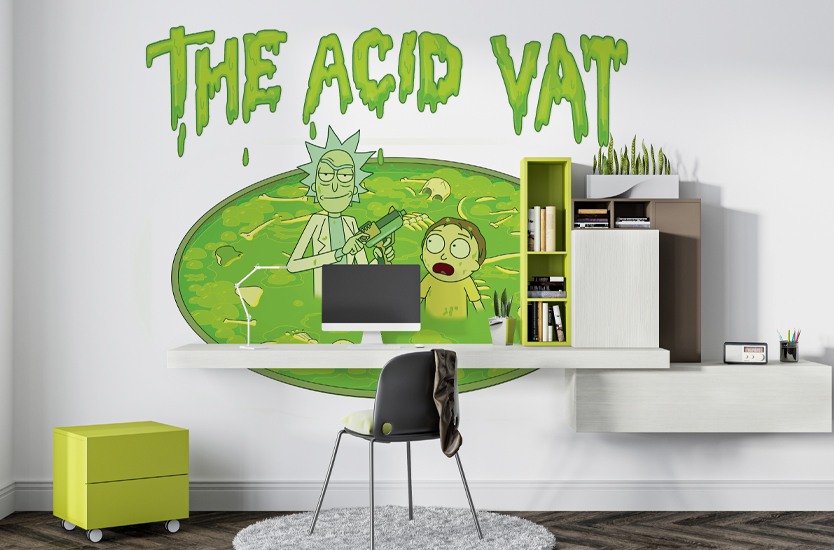 Poster, quadro Rick and Morty - Space | Regalos, merch | Posters